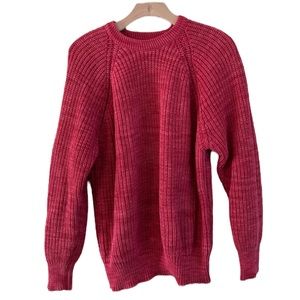 L.L. Bean Vintage Mens Chunky Sweater Size Medium
